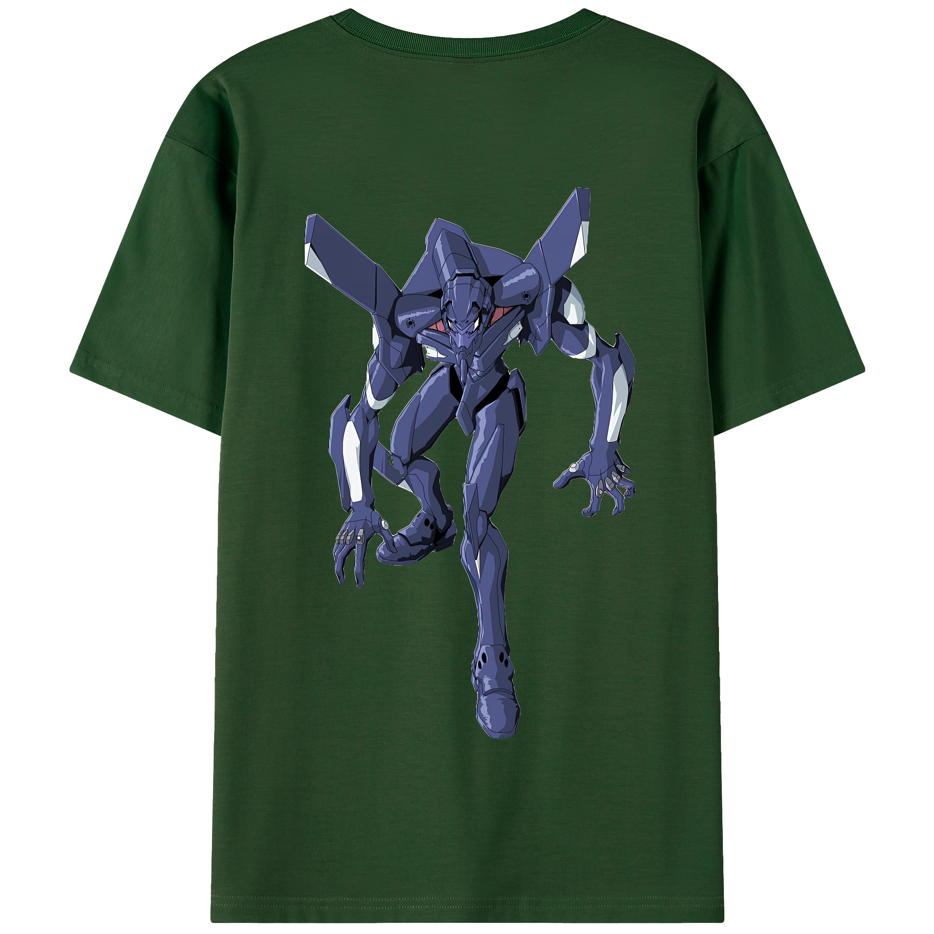 （画像用） EVA 新世紀エヴァンゲリオン 綿100％半袖Tシャツ（背面プリント）
